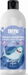 Barwa BARWA_Bebi Kids Shampoo &amp; Bubble Bath szampon i płyn do kąpieli dla dzieci 2w1 Blueberry 500ml