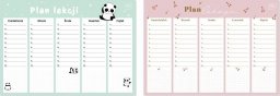 Interdruk Plan lekcji A4 Girls (10szt)