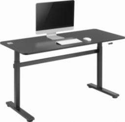 Biurko Ergo Office ER-401 Czarne 140 cm x 60 cm