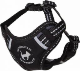 All for Cats All For Cats Szelki Sportowe XS Czarne