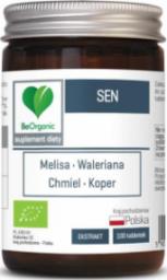 Be Organic TABLETKI WSPOMAGAJĄCE DOBRY SEN BIO* 100 szt. (450 mg) - BE ORGANIC