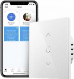 Meross Dotykowy inteligentny wyłącznik czasowy rolet Wi-Fi (MRS100HK)