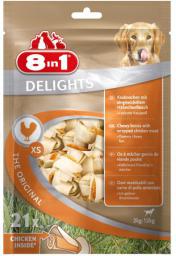 8in1 Przysmak 8in1 Delights Bones XS - Torebka 21 szt.