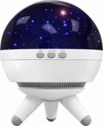 Retoo PROJEKTOR GWIAZD LAMPKA OBROTOWA NOCNA LED PREZENT