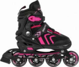 Rolki SporTrike ZSP.HP88-5.L.ROZ z wymienną płozą regulowane czarne r. 39-43