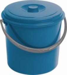 Curver Wiadro z pokrywką CURVER 16L - niebieskie (R55163)