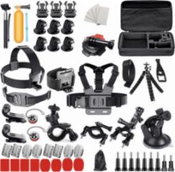 Hurtel Zestaw uniwersalnych akcesoriów 67 w 1 do kamer sportowych GoPro, DJI, Insta360, SJCam, Eken (GoPro 67 in 1 set)