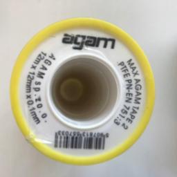 UN TAÅMA USZCZELNIACZ TEFLONOWY MAX AGAM TAPE2 12MM*12M*0.1