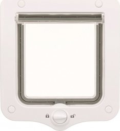 Trixie Drzwiczki dla kota 2-Way, 20 22 cm, białe (TX-44201)