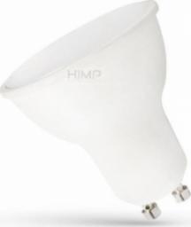 SpectrumLED Żarówka LED GU10 230V 7,5W SMD Barwa Neutralna z MLECZNĄ SZYBKĄ biała plastikowa SpectrumLED WOJ+14593 himp