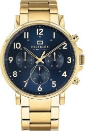 Zegarek Tommy Hilfiger Zegarek Męski Tommy Hilfiger 1710384 Złota bransoleta