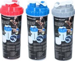 Dunlop - Butelka sportowa shaker z wygodnym zamykaniem 550 ml (niebieski)