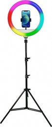 Lampa pierścieniowa Powerton WPRL2RGB 13", RGB LED