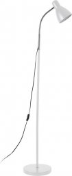 Lampa podłogowa Orno Lampa stojąca podłogowa LAR, max 20W E27, 155 cm, biała