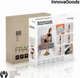 InnovaGoods Platforma Wibracyjna do Ćwiczeń z Akcesoriami i Przewodnikiem z Ćwiczeniami IG117209