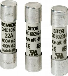 Siemens Wkładka bezpiecznikowa SITOR cylindryczna 20A gR 690VAC / 440VDC 3NC1420-0MK