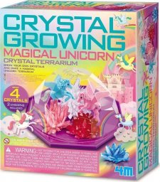 4M Magical Unicorn Crystal Terrarium