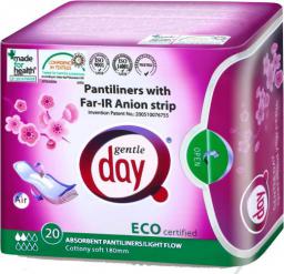 Gentle Day Wkładki absorbujące z paskiem anionowym 20 sztuk