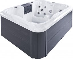 SPA ogrodowe Beliani Arcelia (biała) 180 cm x 80 cm (320278 Bel)