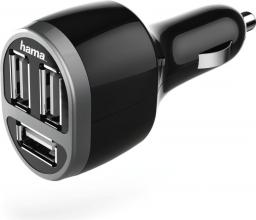 Ładowarka Hama 3x USB-A 2.1 A  (001736030000)