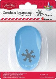 Titanum Dziurkacz kreatywny 25 mm Płatek śniegu 2 13E