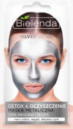 Bielenda Silver Detox maseczka do cery mieszanej i tłustej 8g