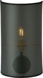 Kinkiet Emibig Aston K1 Czarna Złota Lampa Kinkiet Ścienny Nowoczesny Led 1148/K1