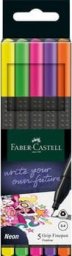 Faber Cienkopisy Grip 5 kol. neonowych -Castell [0|0]
