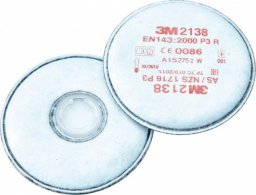 3mtm Filtr wymienny 2138, P3R z węglem aktywnym (20 szt.)