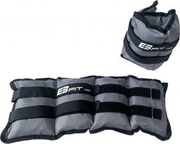 Obciążenie na przeguby szare 4kg (2X2kg) ENERO FIT