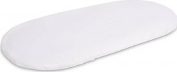 Sensillo PRZEŚCIERADŁO DO KOŁYSKI JERSEY BIAŁE 90X40CM