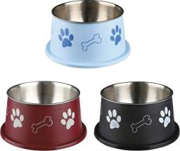 Trixie MISKA METALOWA Z PLASTIKOWĄ POWŁOKĄ 0.4l 14cm