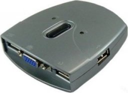 Przełącznik Sedna KVM 2-Port USB Switch z audio/mikro - SE-KVM-USB-22