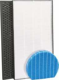Zeyxo Zestaw filtrów wody, HEPA i węglowego FZ-D60HFE, FZ-D60DFE, FZ-A61MFR do oczyszczaczy powietrza SHARP KC-D60EUW / KCG60EUW