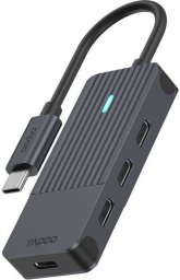 HUB USB Rapoo 4x USB-C  + 3.2 Gen1 (002176960000)
