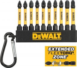 Dewalt Zestaw końcówek LEXTORQ 10 szt. (DT7276-QZ)