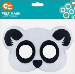 GoDan Maska filcowa panda 19x12cm