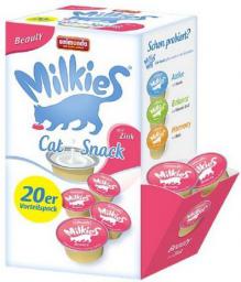 Animonda KOT MLEKO BEAUTY Z CYNKIEM - 20x15g