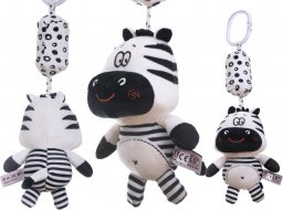 Kontext Grzechotka zawieszka sensoryczna kontrastowa zebra