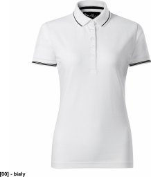 MALFINI Perfection plain 253 - ADLER - Koszulka polo damska, 200 g/m, - biały M