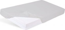 BabyMatex Prześcieradło Jersey Z Gumką Do Łóżeczka 160X80 Szare