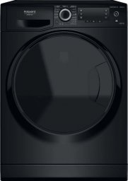 Suszarka do ubrań Hotpoint Hotpoint Washing Machine With Dryer NDD 11725 BDA EE Energy efficiency class E, Front loading, Washing capacity 11 kg, 1551 RPM, Depth 61 cm, Width 60 cm, Display, LCD, Drying system, Drying capacity 7 kg, Steam function, Black