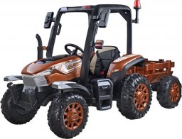 Jokomisiada Duży Traktor dla dziecka z przyczepą 4x4 z pilotem dla rodzica PA0266