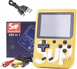 Kontext Konsola przenośna Game Box 400 gier żółta