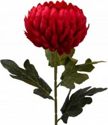 BTS Chryzantema z łodygą sztuczny kwiat duży 75 cm