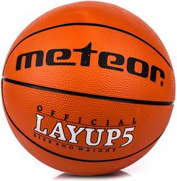 Meteor Piłka do koszykówki LAYUP #5 pomarańczowa (07053)