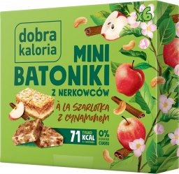 Dobra Kaloria Mini batoniki ala szarlotka z cynamonem 102g