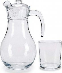 Vivalto Zestaw kieliszków Dzbanek 5 pcs Przezroczysty Szkło 4 x (40 cl) / 1 x (1,8 l)