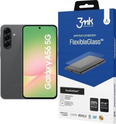 Smartfon Samsung Galaxy A56 5G 8/256GB Grafitowy (SM-A566BZKCEUE) + FlexibleGlass