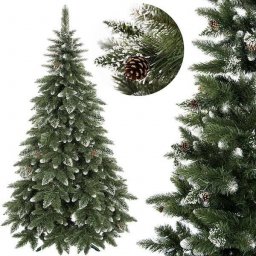 Springos Choinka sztuczna premium 180 cm sosna diamentowa drzewko bożonarodzeniowe UNIWERSALNY